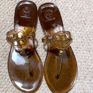 Tory Burch jelly sandals, size 9
